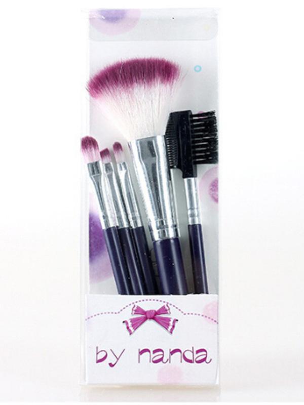 Beauty Magic Make Up Brush Augnhárabursti 5 stykki Cosmetic Foundation Concealer Burstasett