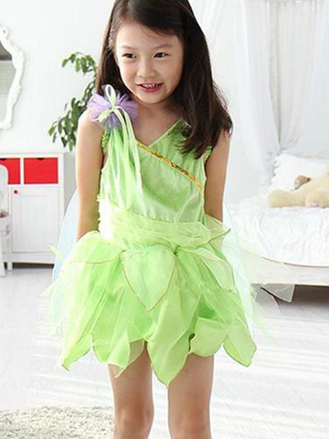 Disfraz de Traje de Disfraces de Halloween para Niños Disfraz de Campana de Navidad Traje de Cosplay Traje de Princesa de Navidad para Niños