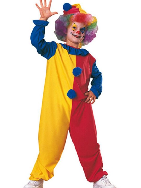 Kindertag zeigen Kostüm Cosplay Anime Kostüme Clown Kindergarten Kleidung Halloween zeigt Anzüge Kinder Kostüm