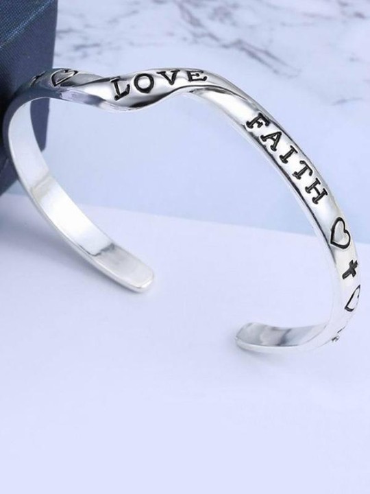 Moda moda simple encanto pulsera irregular brazalete de puño para las mujeres amantes de la joyería de moda