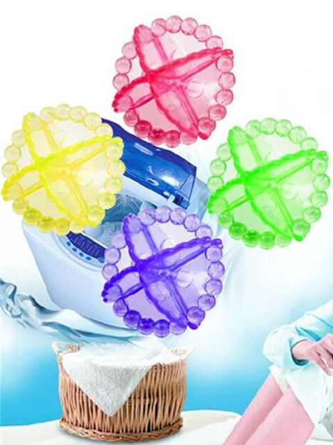 3 Stk Environmental Laundry Ball Super Magic Vaskemaskine Anti-wrap Decontamination Clean Ball