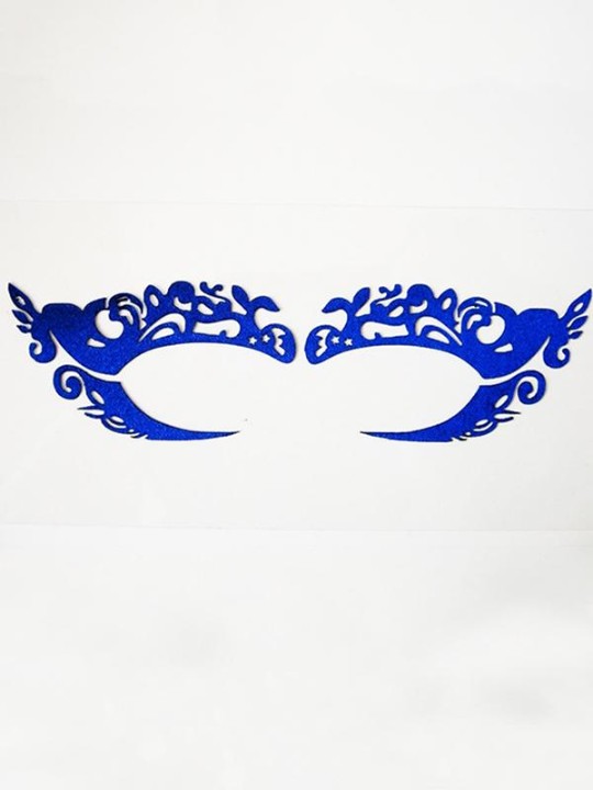 Évider Dentelle Fard À Paupières Autocollant Maquillage Artistique Étoile Conception Florale Masque Pour Les Yeux Partie Cosmétique Visage Tatouage