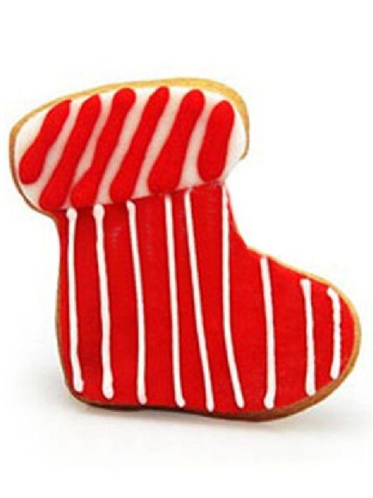 New Stainless Steel Christmas Sock Cookie Cutter Biscuit Jelly Fondant Cake Mold