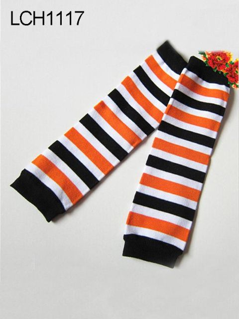 Regenbogen-Farben-Baumwollbreathable Halloween-Weihnachtsstrumpf-Bein-Wärmer der neuen Kinder