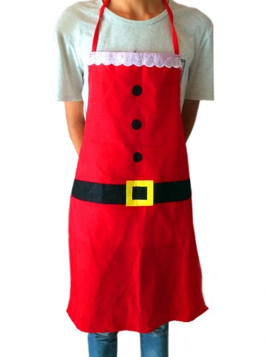 2015 Jólaskreytingasvuntur Eldhússvuntur Jólamaturveislusvuntur Jólaskreyting fyrir jólin í eldhúsi