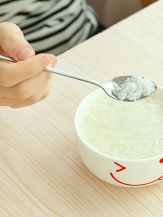 Creative Casual Einfalt Ryðfrítt stál Langt handfang Skeið Kaffi Te Ís Ökuskeiðar Súpusleif