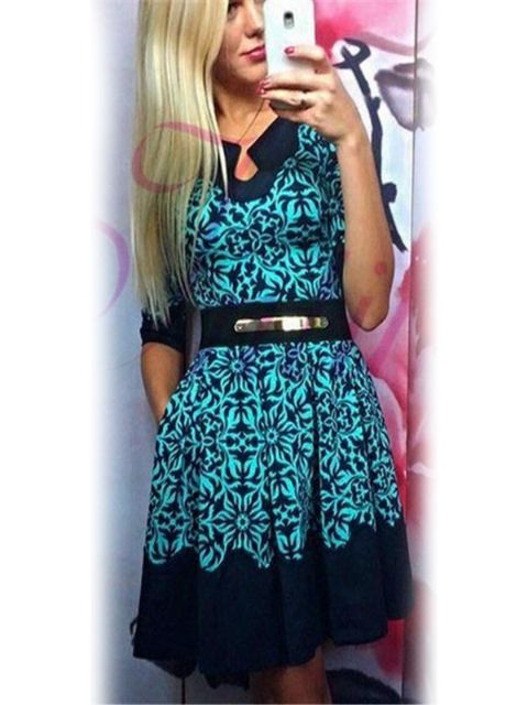 damklänningar för kläder med halva ärmar t damens bandage casual klänningar