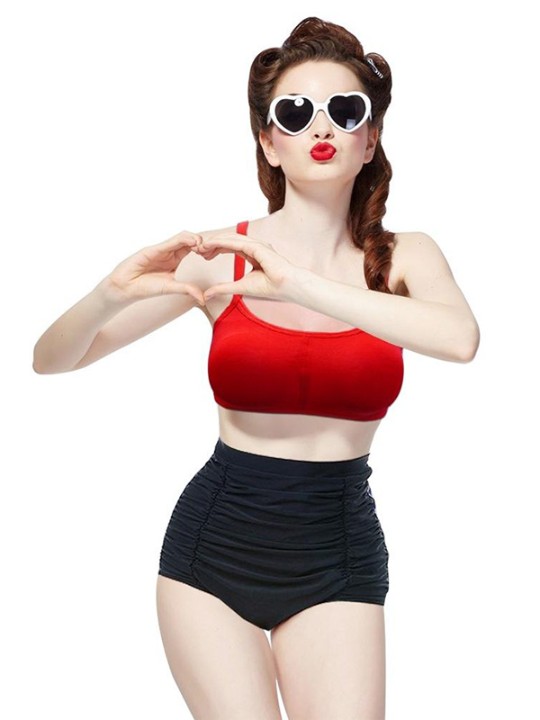 Vendaje Recorte Correa Sujetador Crop Top Camisa Bandeau Tube Top Tank Chaleco