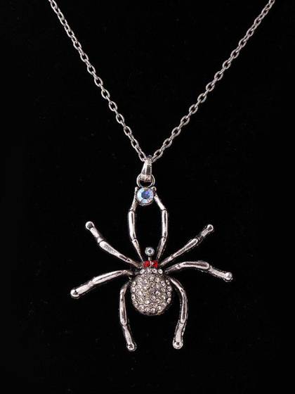 New Fashion Spider Pattern  Chain Pendant Necklace Jewelry Accessories