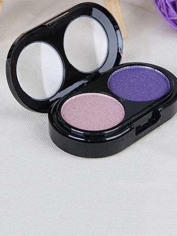 Professional 2 Color Earth Tone / Antique Eye Shadow Makeup Beauty Makeup Palette