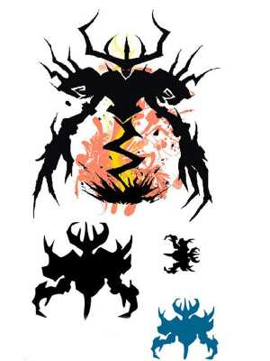 Fashion Creative Cartoons Insect Waterproof Tattoo Stickers  Decals Temporary Tattoo