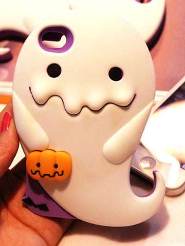 Cute Luminous Ghost Kid Iphone6plus Silicone Phone Case Phone Protector