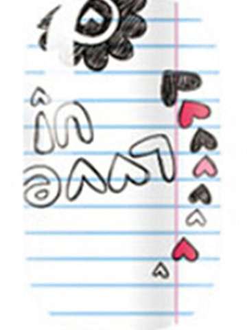 Women's  Cartoon Heart DIY  Sticker Nail Art Decals Nails Wraps  Nail Tools Manicure