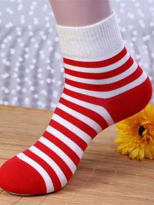 Hot Fashion Multicolor Striped Women Cotton Socks 2015 Summer Couples Sports & Outdoors Socks