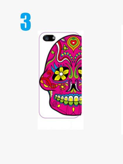 Hot Fashion Durably Dirty Iphone6 Mobile Phone Shell South America Unique Skull Colored Printed Phone Case