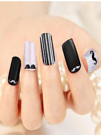 Women's New DIY Sticker Nail Art Decals Nails Wraps  Nail Tools Manicure