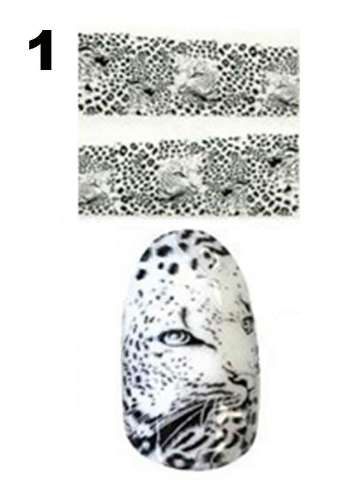 Fashion japan style1 Sheets 3D Design cute DIY watermark zipper peacock Tip Nail Art Nail Sticker Nails Decal Manicure nail tools