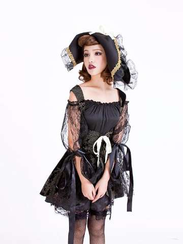 New Type Ladymotion Pirate lingerie Sexy Costumes Halloween Uniform Fancy Dress Ball Cosplay Costume