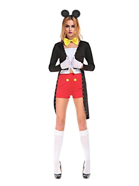 Women Sexy Minnie Mouse Costumes Uniform Animation Mickey Minnie For Women Cosplay