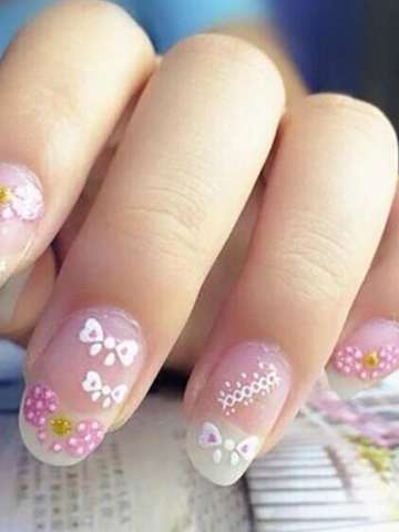 Fashion japan style 50 Sheets 3D Design cute DIY watermark Tip Nail Art Nail Sticker Nails Decal Manicure nail tools