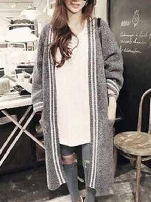 2015 New Fashion Knitted Long Cardigan Women Crochet Blouse Long-Sleeve Casual Woman Sweaters Tops