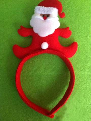 Christmas Cap Santa hat Headbands For Adult And Kids Festival Headbands