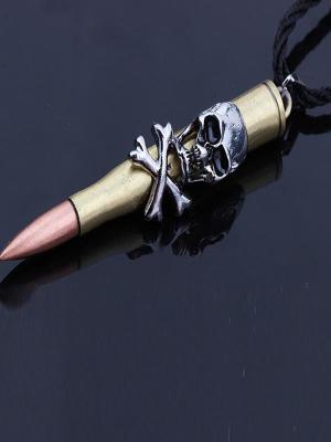 Hot Punk Gothic Street Style Skull Pendant Leather Strap Necklace Fashion Jewelry Club Wear