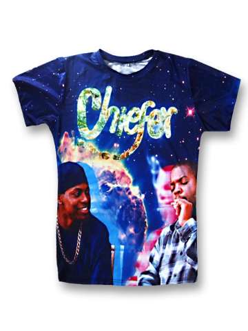 Fashion Hot 3D Print Chiefer Casual Cotton Short Sleeves T-shirt Tops Tees