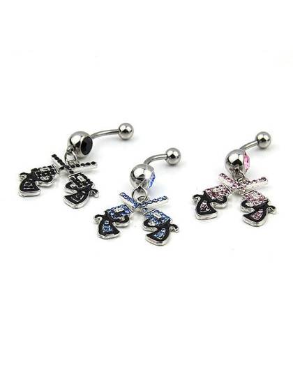 Hot Creative Fashion Gun Navel Buckle Body Piercing Jewelry Accessaries