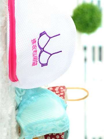 Embroidery Thicken Ffine Mesh Laundry Bag Suit Special Nursing Bra Underwear Wash bag  Machine Washable Mesh Bag