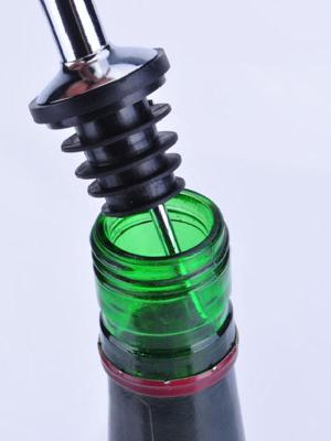 Stainless Steel Liquor Spirit Pourer Flow Wine Bottle Pour Spout Stopper Barware