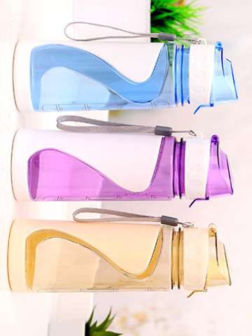 Environmental  Space Cup Plastic Sports Bottle Water Bottle Convenient Unbreakable Glass