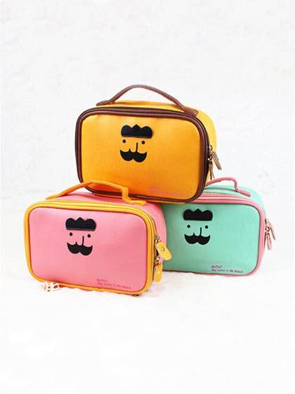 2015 New Casual Portable PU Waterproof Travel Toiletry Wash Makeup Storage Cosmetic Organizer Makeup Bag