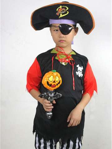 New Sound Light Halloween Pumpkin Bat Magic Stick Masquerade Props Party Decoration