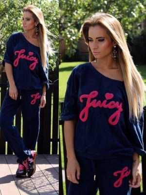 Women's Short Sleeves Letter Print Sport Suit Sets Sweatshirt+Casual Pants Suit