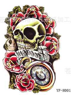 Large Temporary Tattoos for Man Women Arm Shoulder Legs Waterproof tattoos sticker