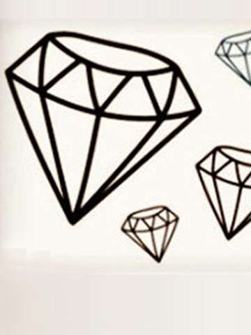 Men And Women Waterproof Fake Tattoo Stickers  Small Pattern Little Finger Fresh False Temporary Tattoo Stickers