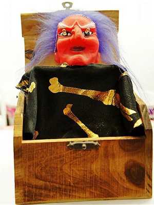 Halloween Filtro Dos Sonhos For Toy Entire Surprised Wooden Boxes Electric Flash With Sound