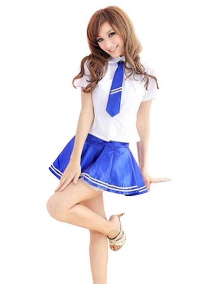 Role Play Costume Game Uniforms Lingeries Jumper Skirt Sexy School Uniform