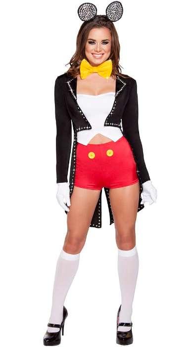 Women Sexy Animal Costumes Uniform Animation Mickey Minnie for Women Cosplay