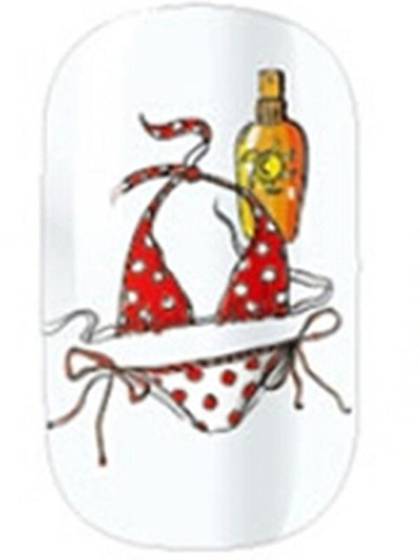 Women's Bikini  DIY  Sticker Nail Art Decals Nails Wraps  Nail Tools Manicure