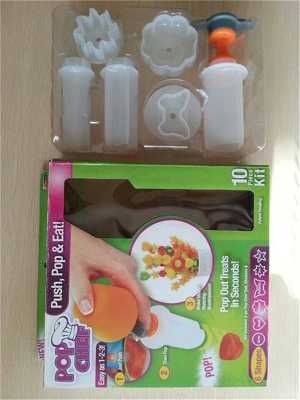 New Fruit Bouquets Mold Cake Model DIY Fruit Cutter Decorator Carved 6pcs Device