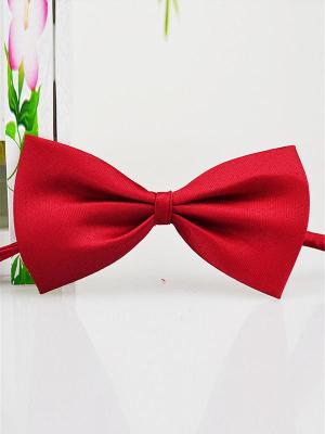 Kid's Children Fashion Solid Color Tie Bow Tie High Quality Handmade Bow Tie