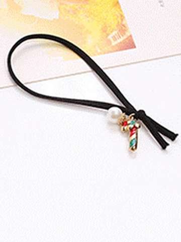 Hair Accessories Hair Ring  Christmas Crutch Fashion Jewelry For Best Friend Xmas Gift