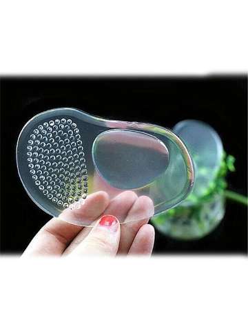 1Pair Silicone Gel Ball Foot Cushion Insoles Metatarsal Support Insert Pad Shoes