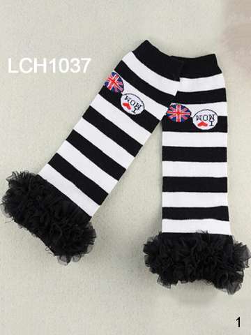 New Children's  Printing  Mesh  Lace Halloween Christmas Colorful Stocking Leg Warmers