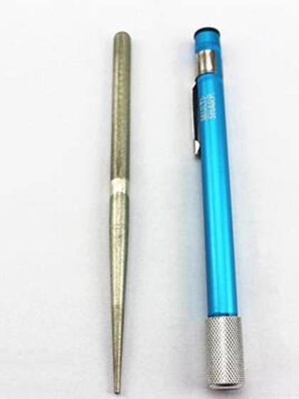 Fashion 3in1 Diamond Grit Sharpener Outdoor Hunting Fishing Pocket Knife Hook Pen-file Sharpeners Get Shar-p Blade