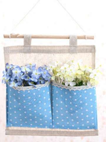 Multifunction Floral Trip Travel Cosmetic Bag Portable Storage Bag Wash Bag Wall Bag