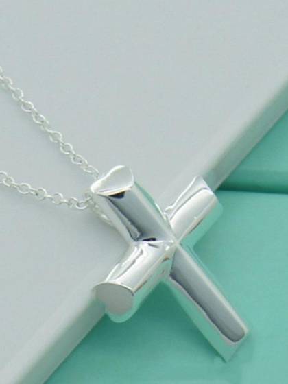 Cross 925 Sterling Silver Necklaces High Quality Fashion Classic Necklace Men Women Chains