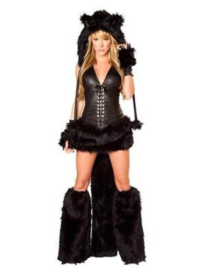 Women's Holloween Christmas Uniforms Catwoman Cosplay Costume Fancy Tiger DS Costumes